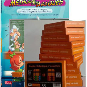 1 livre + 1 carton de 12 bouliers 7c ou 13c; BC1012; "Méthode des