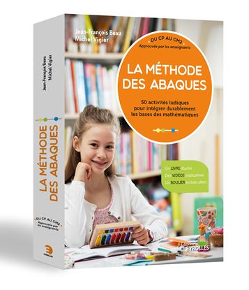 Coffret enfant Méthode des Abaques : livre + 1 boulier; BFB0410