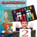 Formation Abacus, vidéo enregistrée  de 2 heures , les mains, la numération, le boulier le calcul mental; Livre de la Méthode + 1 boulier 7 colonnes; FFF010 Méthode des Abaques