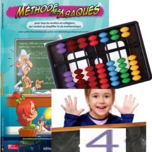 Formation Abacus, vidéos enregistrées de 4 heures, addition et soustraction au boulier, calcul mental; Méthode des Abaques