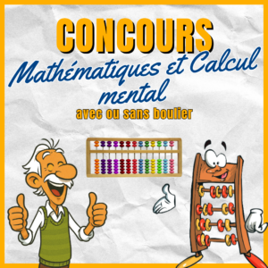Inscription grand concours de maths et de calcul mental